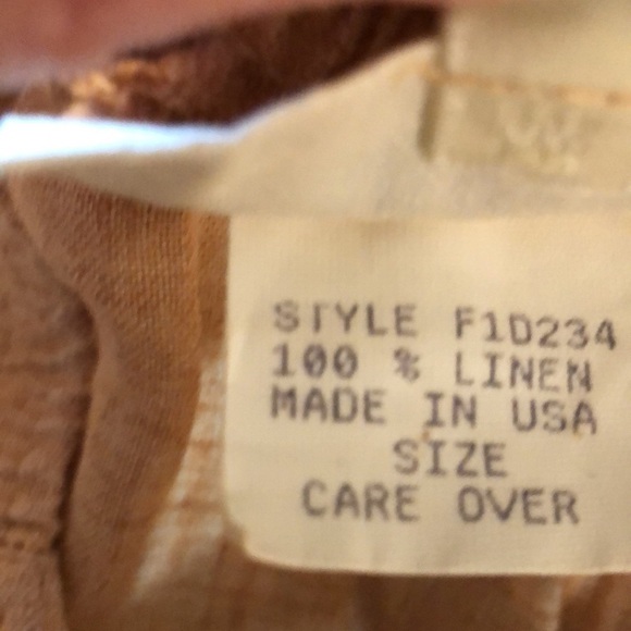 David Dart Collection 100% Pumpkin Latte Color Two Piece Top and Maxi Skirt Set - Picture 17 of 17